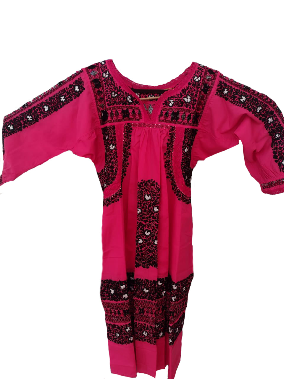 Vestido San Antonino Castillo Velasco Rosa