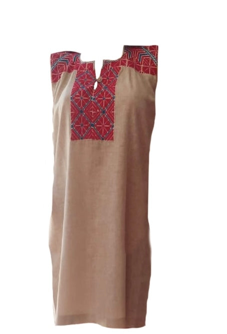 Vestido Punta de Cruz