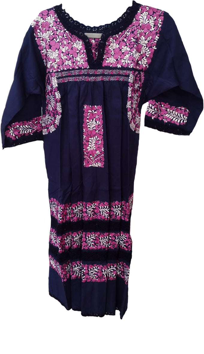 Vestido San Antonino Castillo Velasco Azul